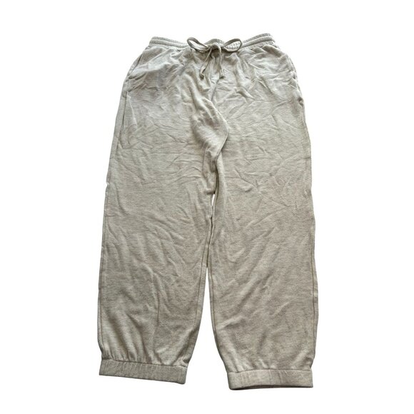 Bella Dahl Drawcord Jogger in Heathered Oat